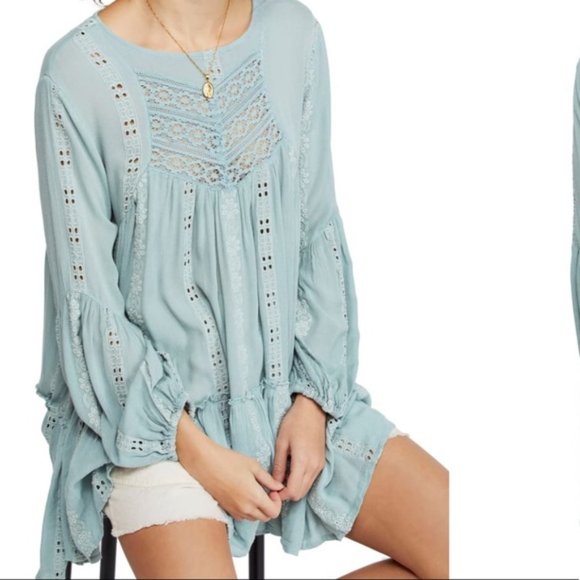 Free People Tops - Free People Kiss Kiss Tunic
